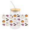 Halloween Spooky UV DTF Cup Wraps – 3D Cartoon Stickers