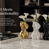 Abstract Female Torso Resin Vase