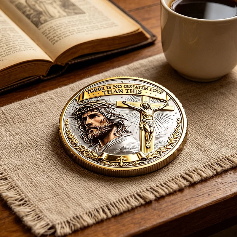 Inspiring Faith Commemorative Coin Set with Cross Design