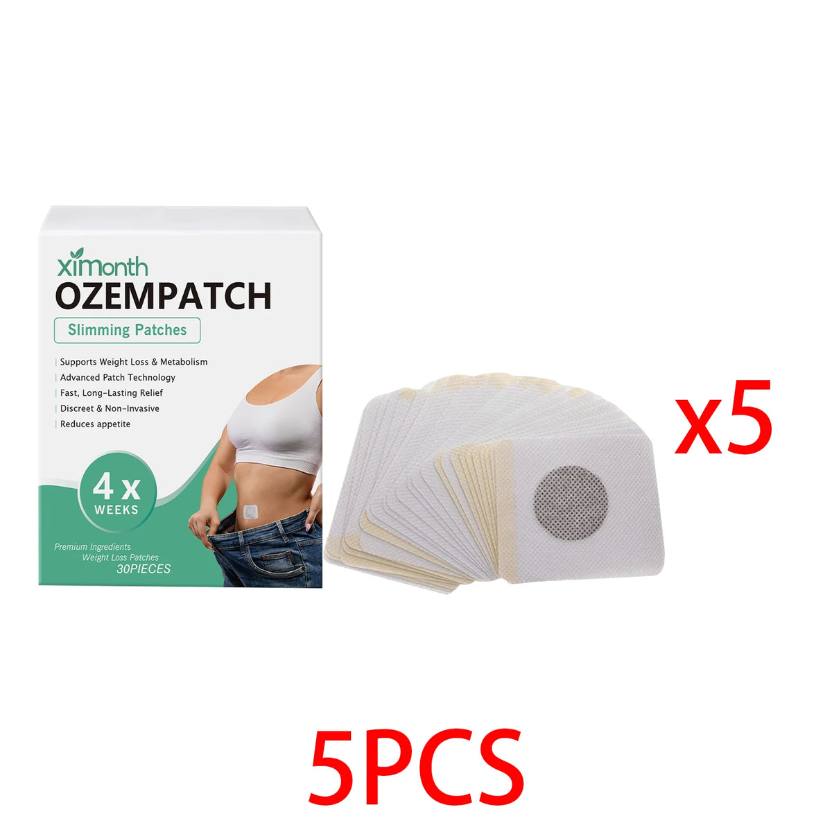 Herbal Body Firming Patches for Skin Elasticity