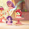 A pink and purple My Little Pony Magic Bottle collectible figurine with a translucent magic bottle effect.