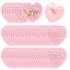 Heart-Shaped PVC Jewelry Storage Pouch