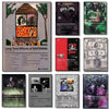 A collection of modern hip-hop album cover canvas art featuring various dark and intense themes.