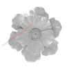 White layered resin floral wall decor flower