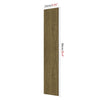 Vertical rectangular wood grain self-adhesive decal measuring 15cm (5.91 inches) and 90cm (35.4 inches).