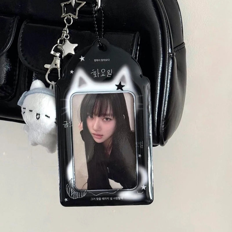 Cute Strawberry Card Holder for Photos and Idol Cards