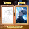 Anime Satoru Gojo LED Lighted Photo Frame with Three Color Modes