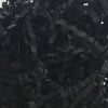 Black crinkle cut paper shred filler material