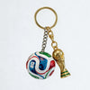 FIFA Trophy Keychain – Cartoon Mascot Pendant for Football Fans