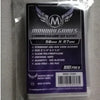 A package of Mayday Games standard USA size card sleeves, 100 pack, with specifications for size and material.