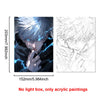 Anime Satoru Gojo LED Lighted Photo Frame with Three Color Modes