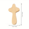 Set of 5 Wooden Pocket Prayer Crosses