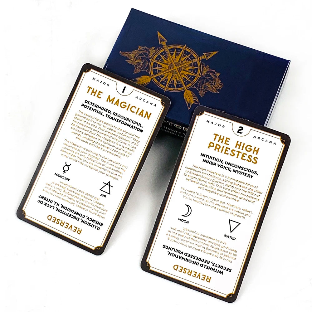 Tarot Card Deck for Spiritual Guidance and Gatherings