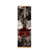 Japanese Samurai Ukiyo-e tiger canvas wall art with a wooden hanging scroll.