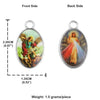 Divine Mercy St. Michael Christian Pendants