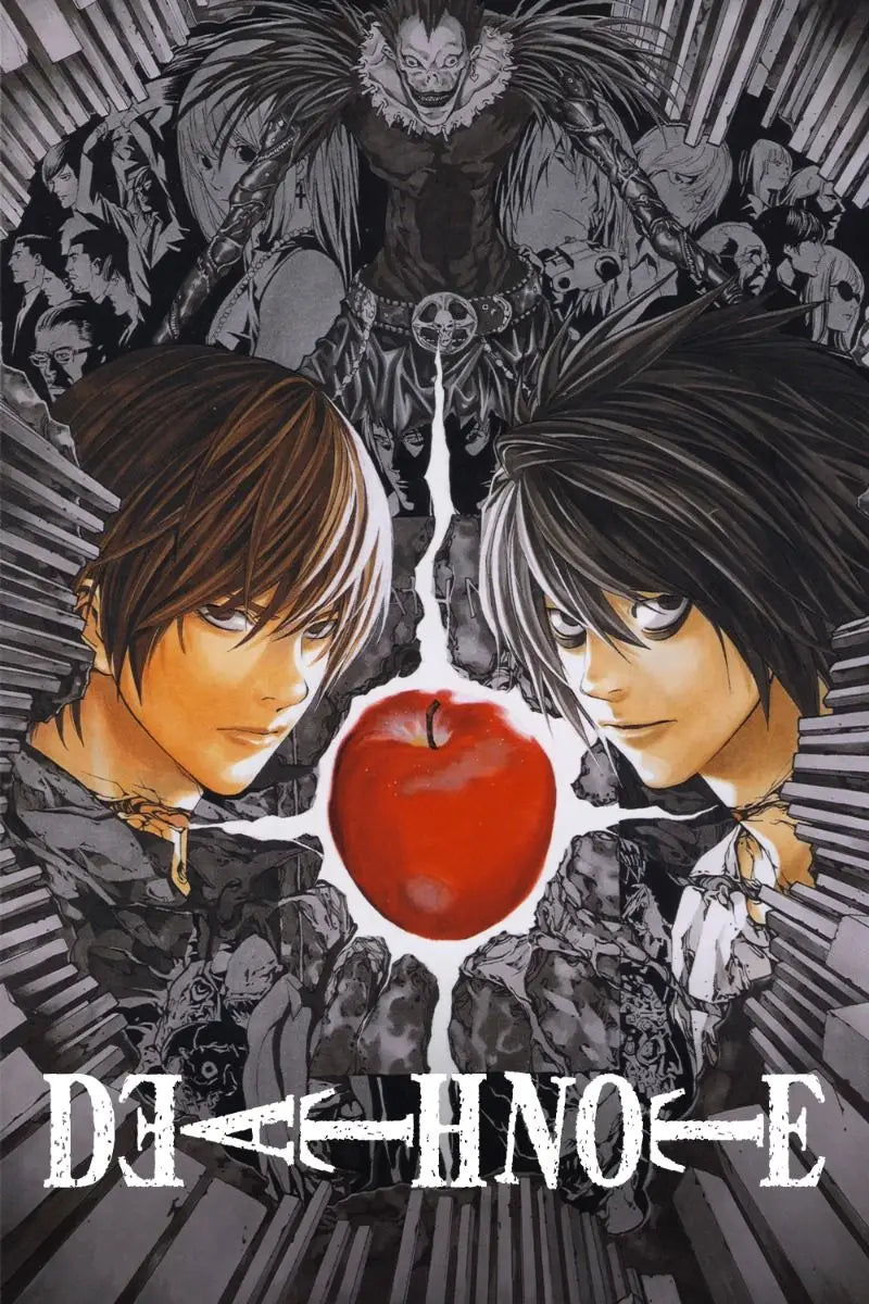 Death Note Anime Canvas Wall Art - Yagami Light Poster