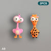Cartoon Animal Fridge Magnets – Cute Decorative Magnets for Kitchen, Office & More