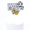 Soccer Ball Cupcake Toppers for Sports-Themed Parties