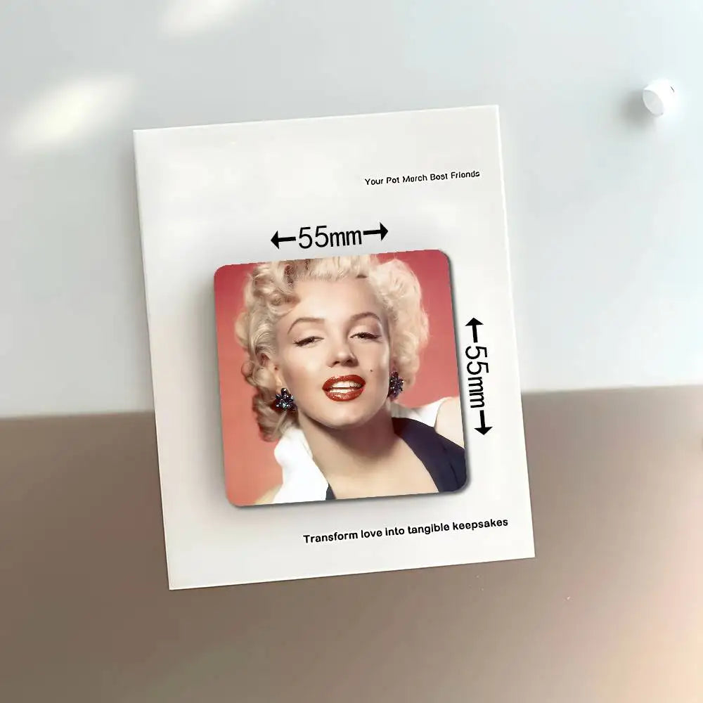 Marilyn Monroe Cartoon Fridge Magnets – Retro Pop Art Decor