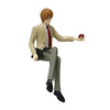 PVC figure of Death Note character Light Yagami with orange hair wearing a light jacket