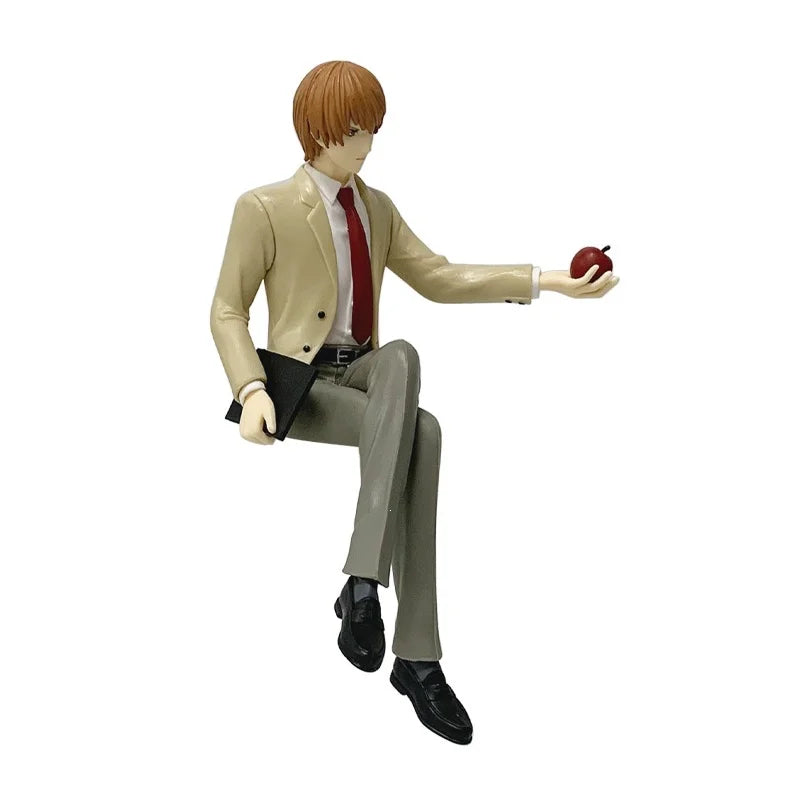 PVC figure of Death Note character Light Yagami with orange hair wearing a light jacket