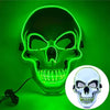 LED Glow Skull Mask with Multiple Lighting Modes