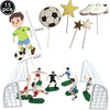 Soccer Ball Cupcake Toppers for Sports-Themed Parties