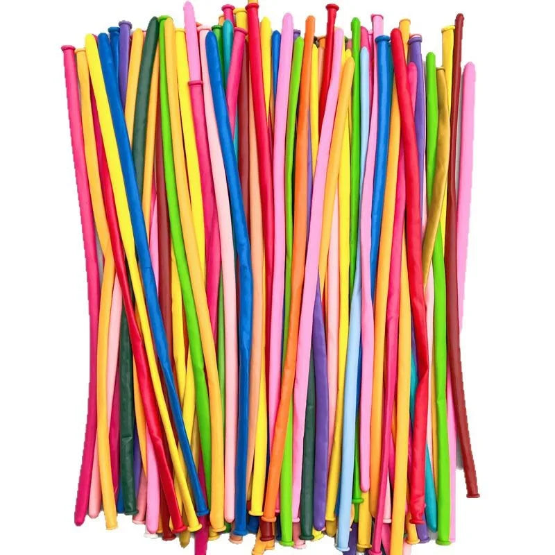 Colorful Twisting Balloons for Party Decorations and DIY Crafts