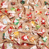 Assorted Christmas resin fridge magnets featuring Santa, snowman, and tree designs in various colors