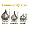Three handcrafted wooden lotus candle holders shown in large, medium, and small sizes.