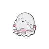 Halloween Enamel Pins Set - Cute Ghost, Black Cat, and Pumpkin Brooches for Kids