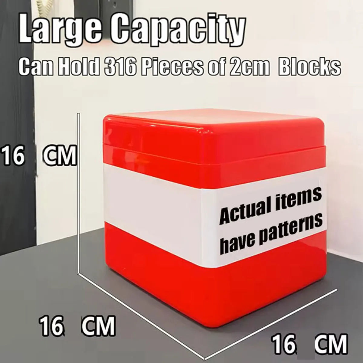 Magnetic Building Blocks Set with Storage Box