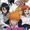 Illustration von Anime Bleach-Charakteren, darunter Ichigo Kurosaki und andere Mitglieder
