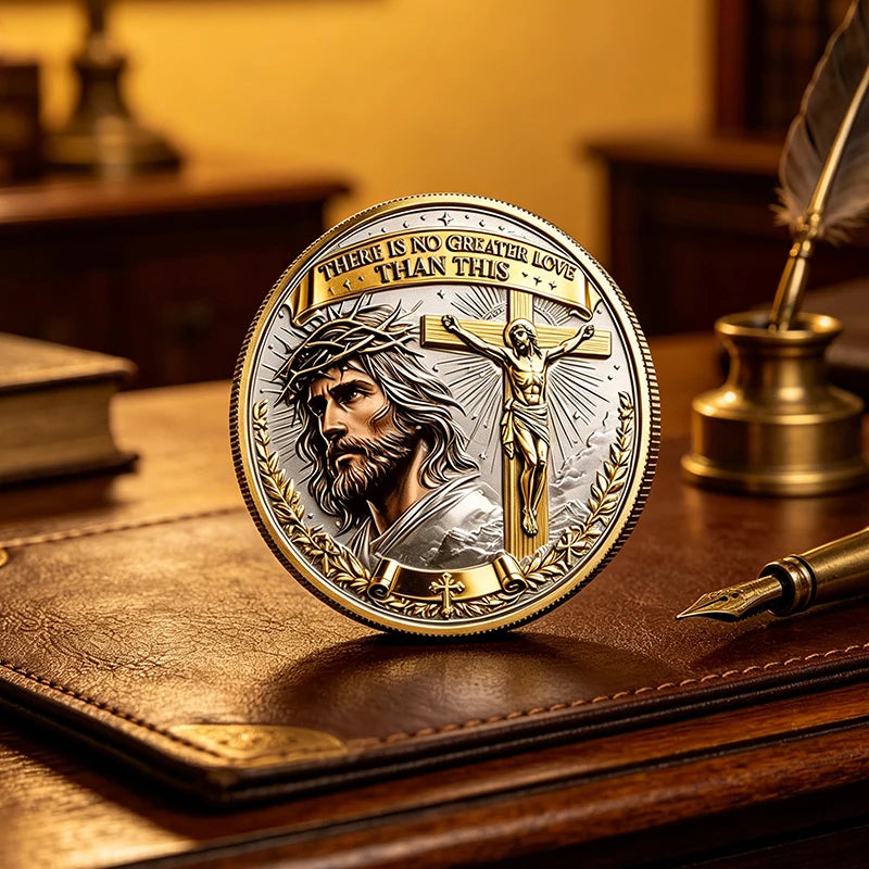 Inspiring Faith Commemorative Coin Set with Cross Design