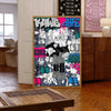 Graffiti Teddy Bear Art Print – Edgy Wall Decor