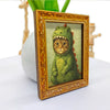 Vintage Cat in Dinosaur Costume Fridge Magnet