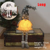 LED Gnome Christmas Ornaments – Soft Plush Hanging Decor