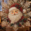 Santa Claus Pearl Diamond Painting Kit – Festive DIY Craft for Adults