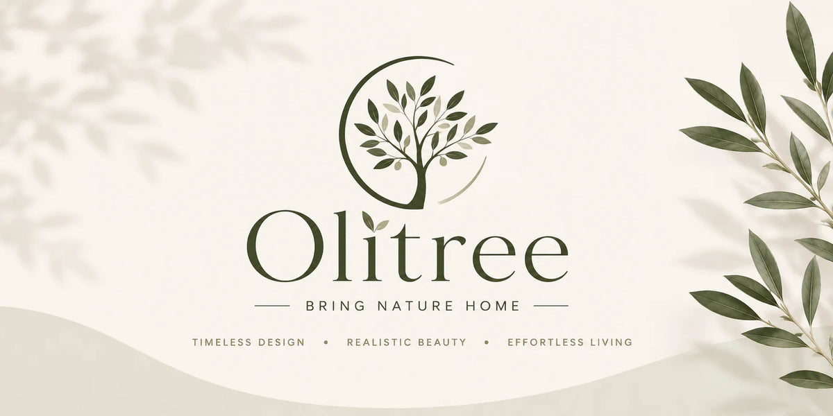 Logo for Olitree Bring Nature Home featuring a stylized green tree silhouette.