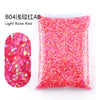 Bag of light rose red resin rhinestones for crafting