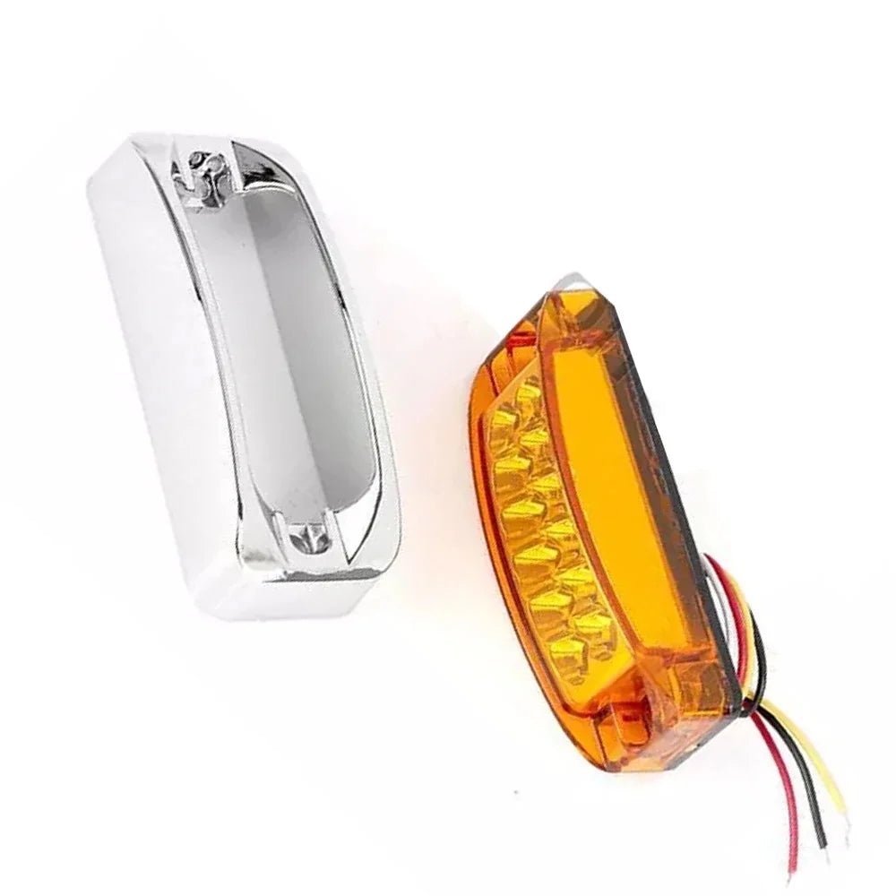 LED Side Marker Light with Three Lighting Modes for Trucks, Trailers, and Vans
