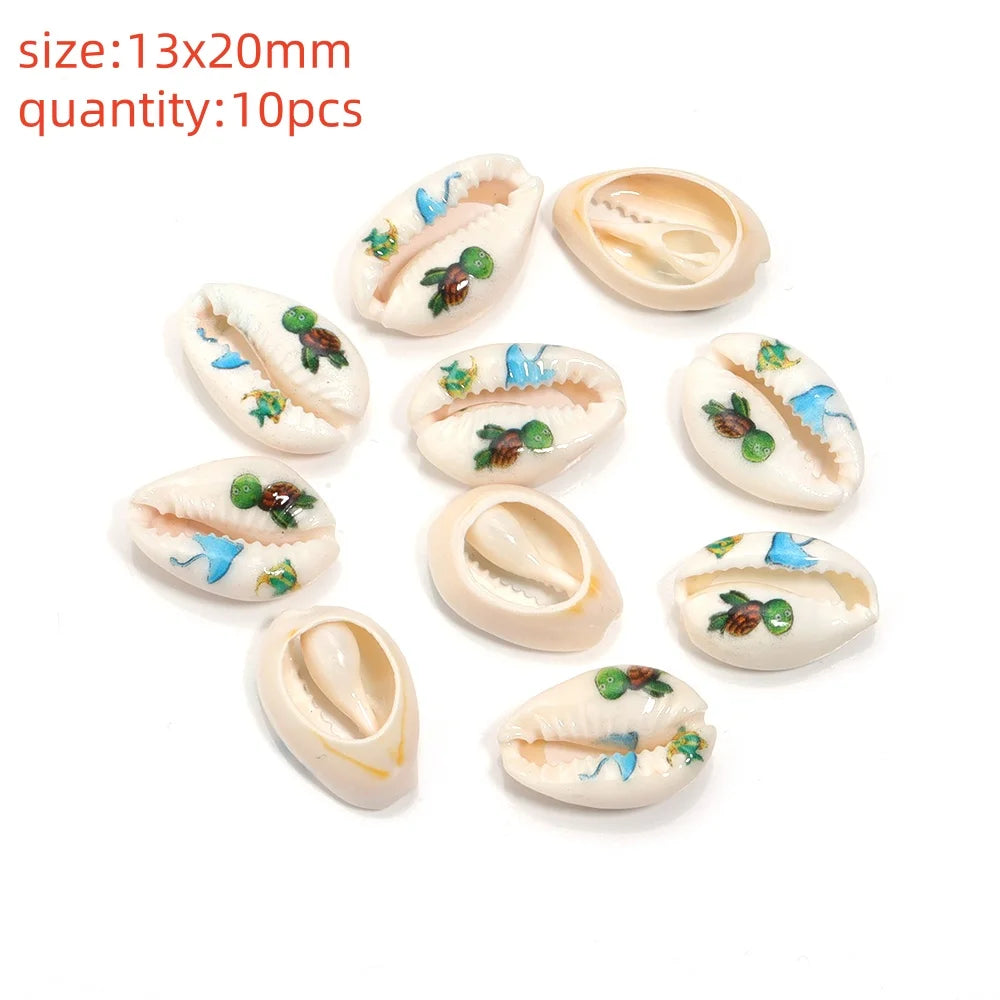 Natural Sea Snail Shell Beads for DIY Jewelry Making