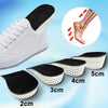 Invisible Height Increase Shoe Insoles with Arch Support