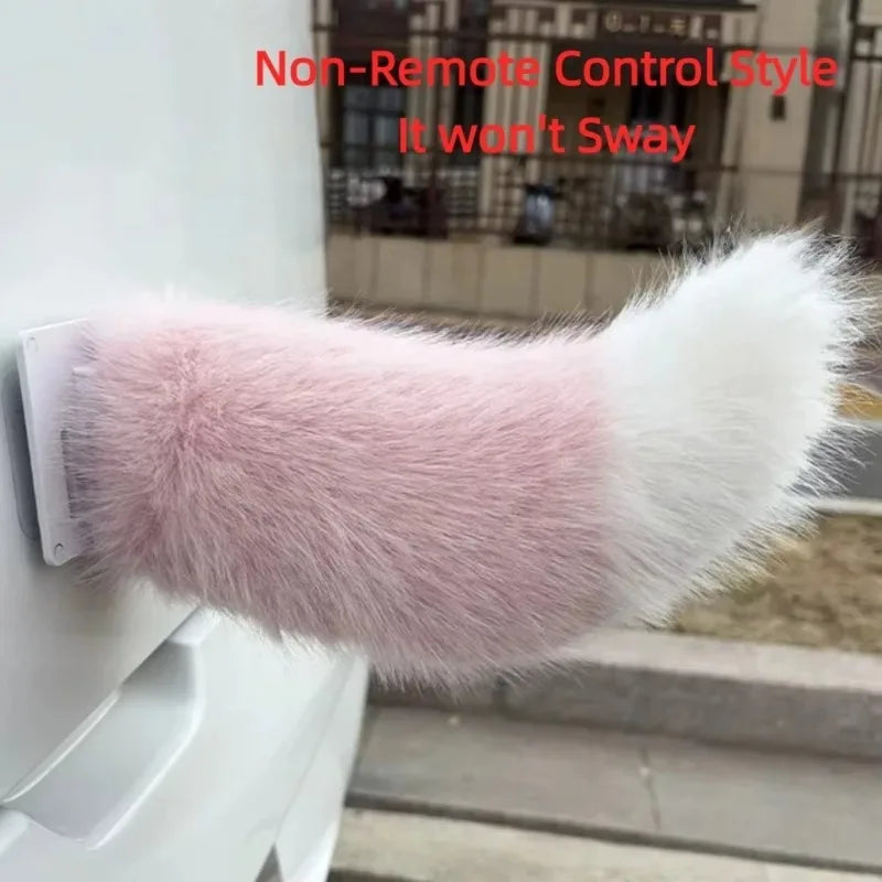 Remote Control Wagging Fox Tail Light for Scooters & Motorcycles