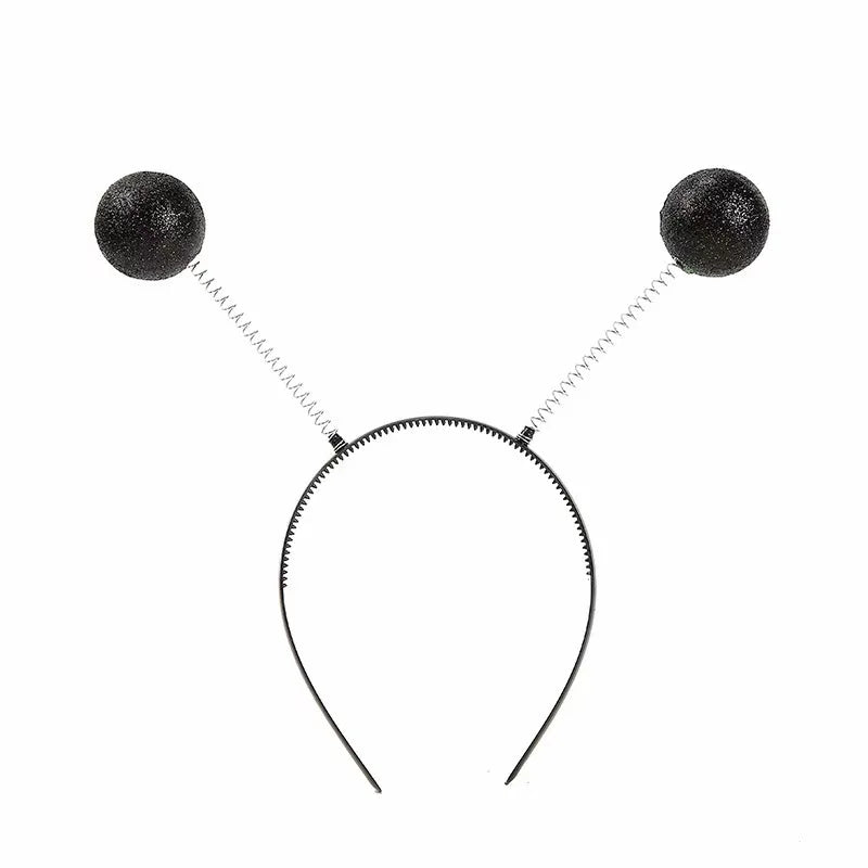 A pair of black, spherical sunglasses with a thin wire frame and UV400 protection lens.