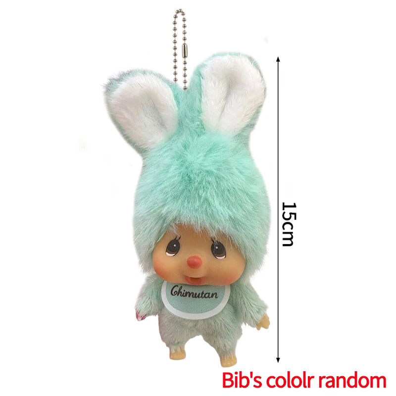 Monchhichi Plush Keychain Bag Charm