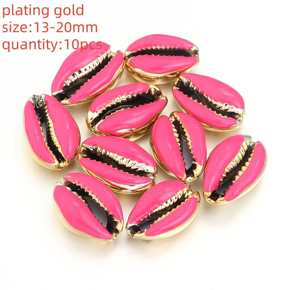 Natural Sea Snail Shell Beads for DIY Jewelry Making
