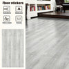 Self-Adhesive Wood Grain Floor Stickers (10-Pack)