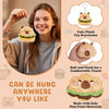 Adorable Plush Keychain Set – 24 Cute Backpack Charms for Kids and Party Favors
