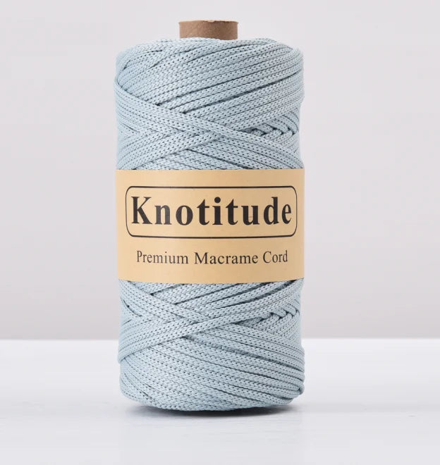 4mm Polyester Macrame Cord - 300g Spool for Knitting & DIY Crafts